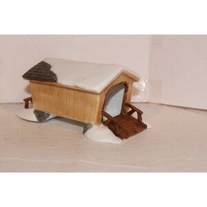 Dept 56 Heritage Collection - Covered Wooden Bridge